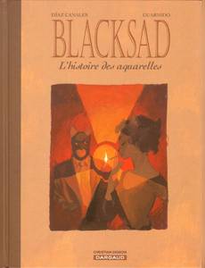 Couverture de la série Blacksad, L'histoire des aquarelles