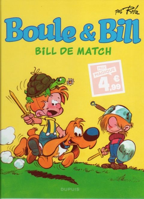 Couverture de l'album Boule et Bill - Tome 11 - Bill de match / Edition spéciale (Indispensables 2024)