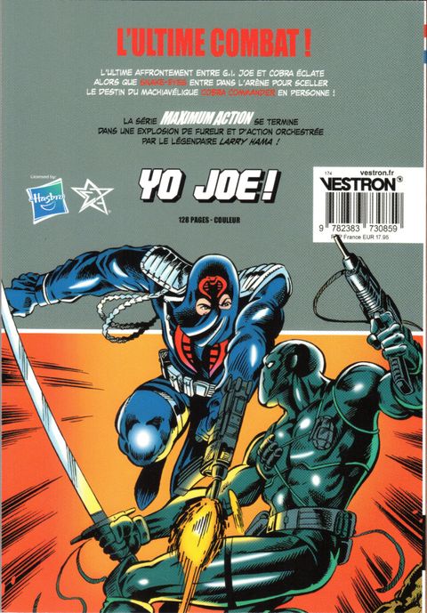 Aperçu de l'album G.I. JOE, A Real American Hero !  tome 4 - Snake-Eyes vs. Cobra Commander