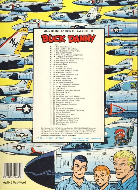 Aperçu de l'album Buck Danny tome 40 - Ghost Queen
