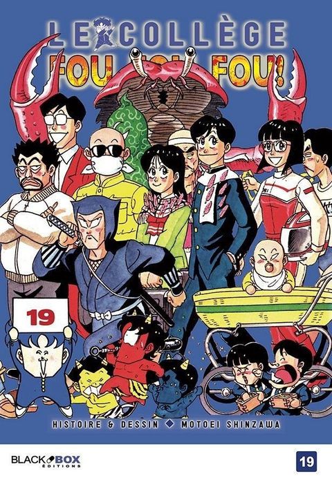 Couverture de l'album Le Collège Fou Fou - Tome 19
