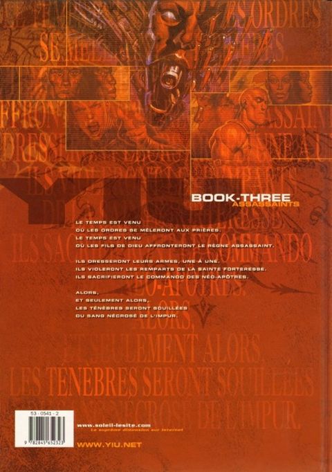 Aperçu de l'album Yiu tome 3 - Assassaints