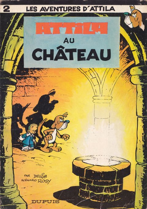 Couverture de l'album Attila au château