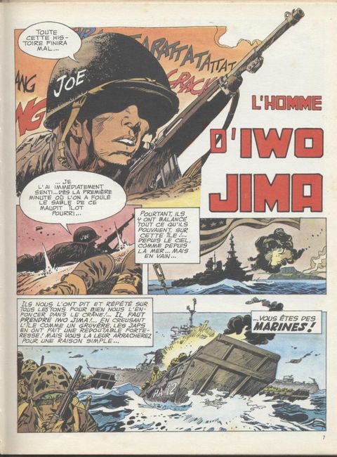 Aperçu de l'album Un homme, une aventure tome 16 - L'homme d'Iwo Jima