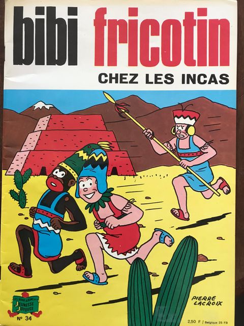 Couverture de l'album Chez les Incas