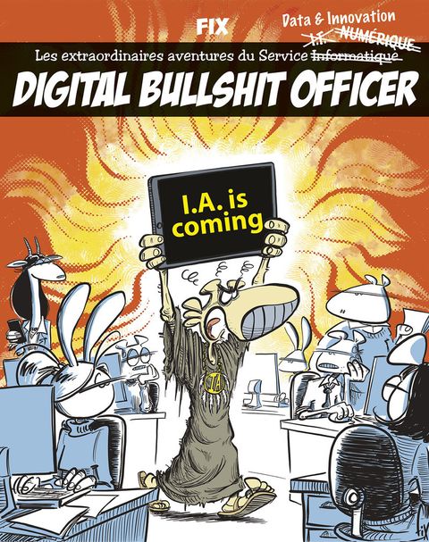 Couverture de l'album Digital Bullshit Officer