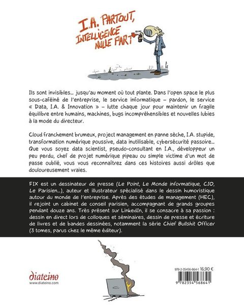 Aperçu de l'album Digital Bullshit Officer