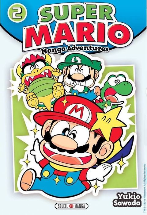 Couverture de l'album Super Mario - Manga Adventures
