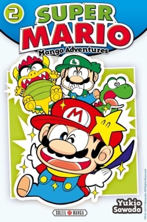 Couverture de l'album Super Mario - Manga Adventures