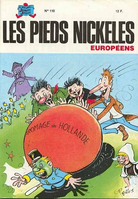 Couverture de l'album Les Pieds Nickelés Européens
