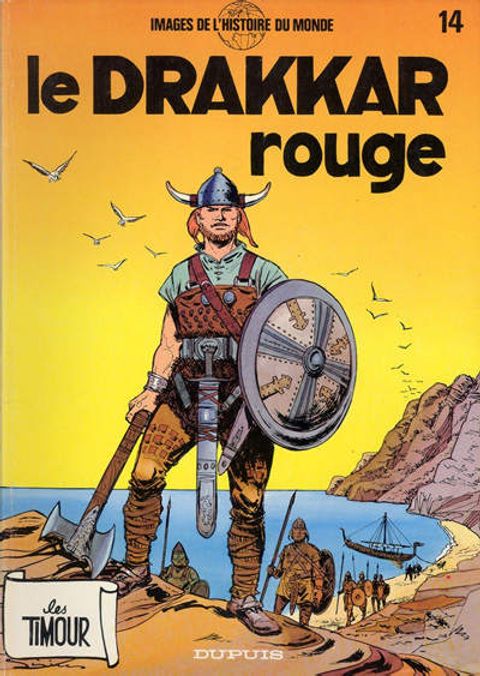 Couverture de l'album Le drakkar rouge