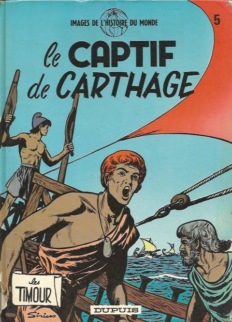 Couverture de l'album Le captif de Carthage