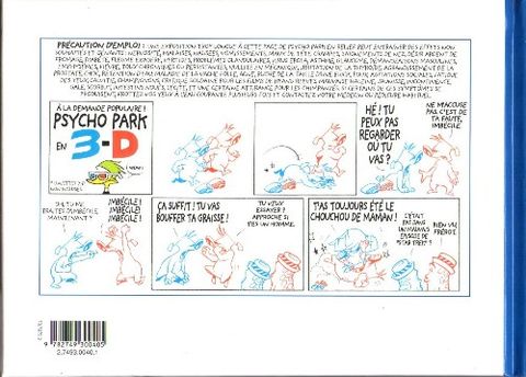 Aperçu de l'album Psycho Park tome 2 - La Vengeance Est un Plat qui se Mange Froid
