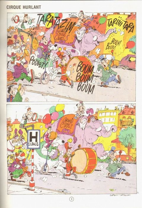 Aperçu de l'album Le grand Panic Circus tome 2 - L'abysse aux étoiles