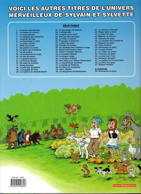 Aperçu de l'album Sylvain et Sylvette tome 26 - Fromages à Emporter