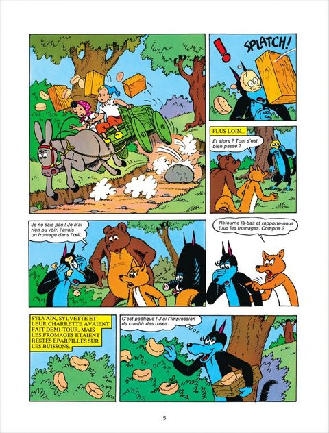 Aperçu de l'album Sylvain et Sylvette tome 26 - Fromages à Emporter
