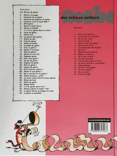 Aperçu de l'album Léonard tome 8 - Coup de génie