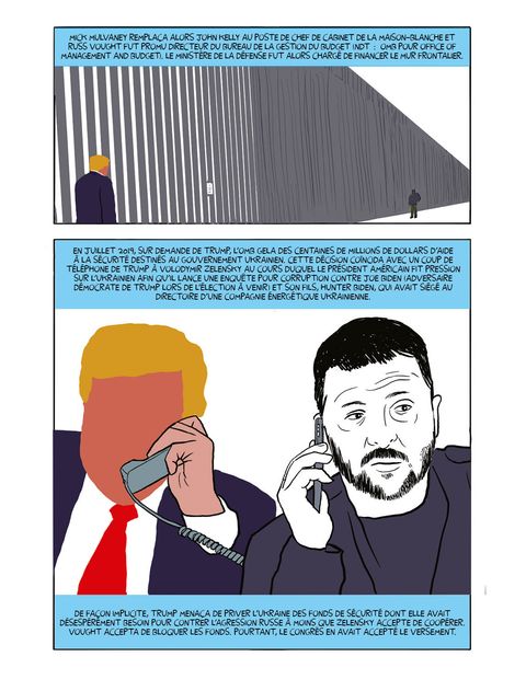 Aperçu de l'album MAGA et la cour du roi Trump - Enquête au coeur de l'empire du Chaos