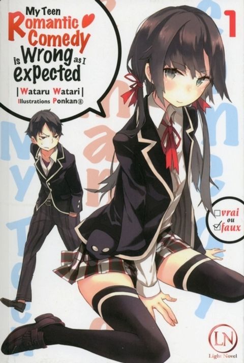 Couverture de la série My Teen Romantic Comedy is wrong as I expected