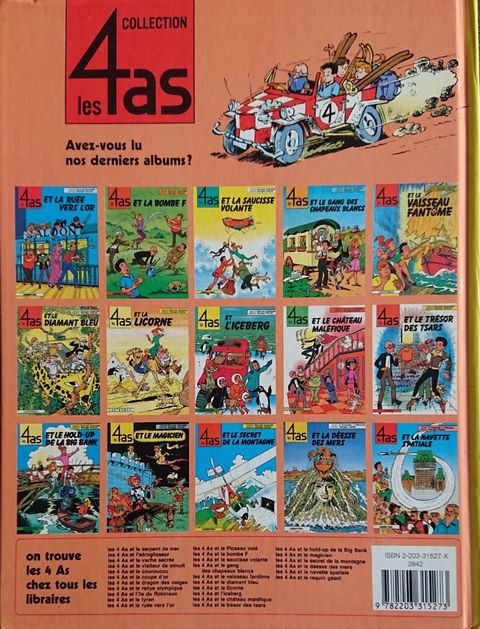Aperçu de l'album Les 4 As tome 27 - Les 4 as et le Requin Géant