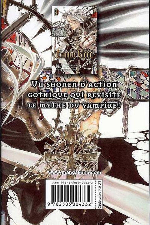Aperçu de l'album Trinity Blood tome 1