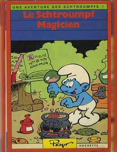 Couverture de l'album Le schtroumpf magicien