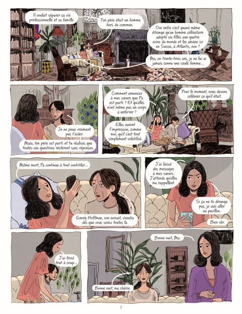 Aperçu de l'album Les Sept Soeurs