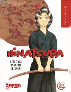 Couverture du premier album de la série Hinatsuba, Celle qui maniait le sabre