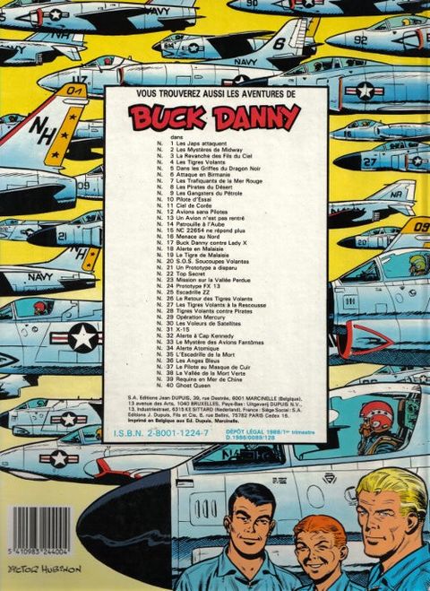Aperçu de l'album Buck Danny tome 28 - Tigres Volants Contre Pirates