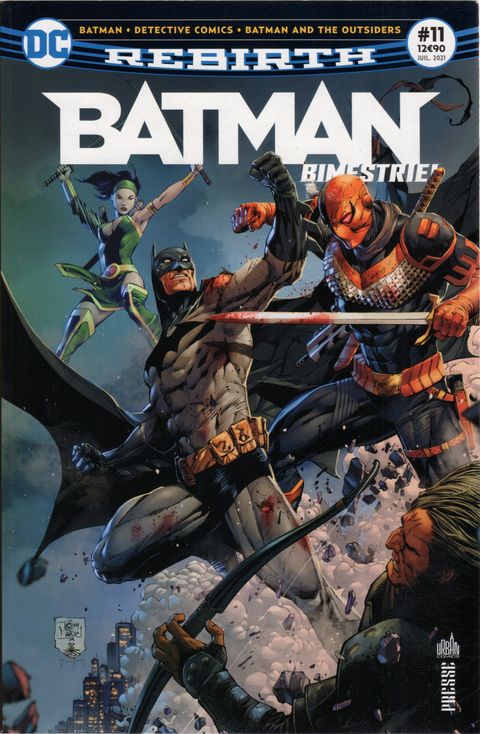 Couverture de l'album Batman Rebirth (bimestriel)
