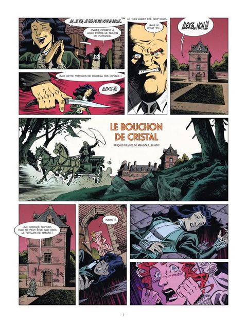 Aperçu de l'album Arsène Lupin (Félix)
 tome 5 - Le bouchon de Cristal