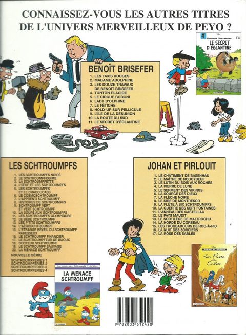 Aperçu de l'album Benoît Brisefer tome 10 - La route du sud
