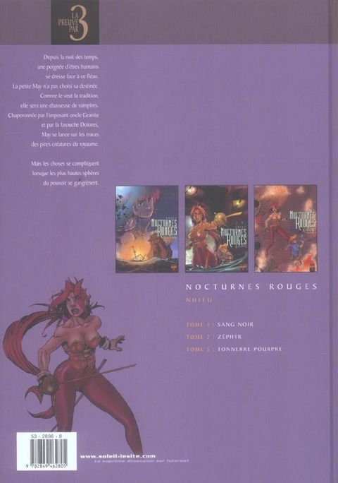 Aperçu de l'album Nocturnes Rouges - Intégrale tome 1