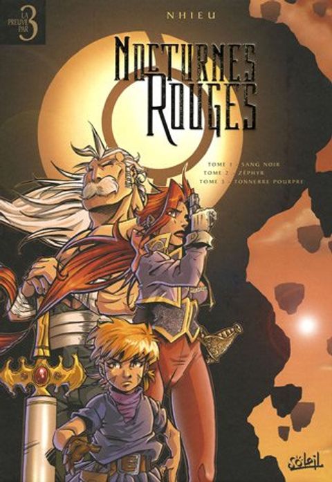 Couverture de l'album Nocturnes Rouges  - Intégrale