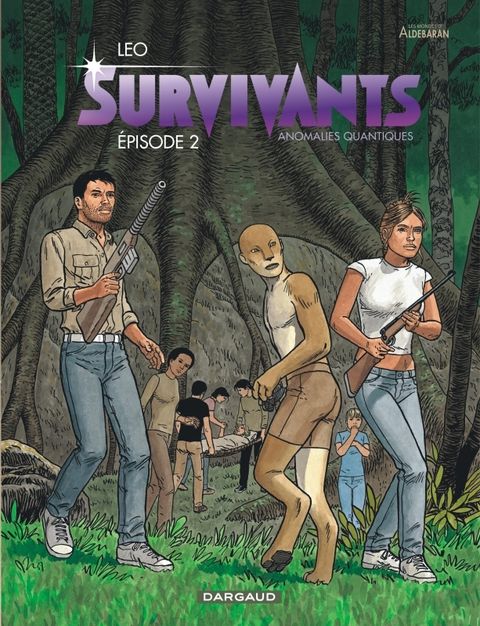 Couverture de l'album Survivants, anomalies quantiques