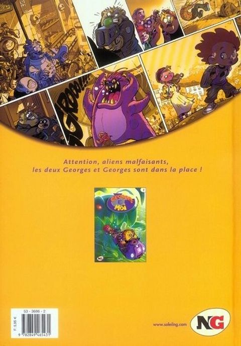Aperçu de l'album Georges et Moi tome 1 - Bubble-Gum et Croquettes