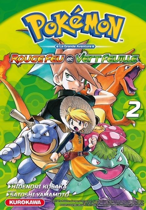 Couverture de l'album Pokémon - La Grande Aventure - Rouge Feu, Vert Feuille et Émeraude
