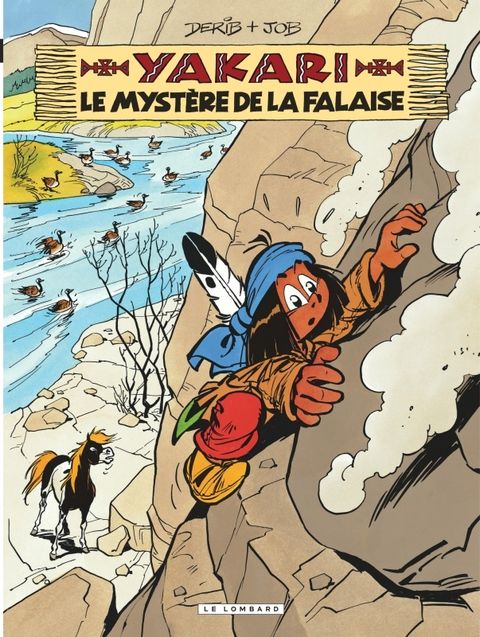 Couverture de l'album Le mystère de la falaise