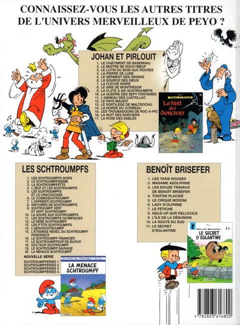 Aperçu de l'album Johan et Pirlouit tome 17 - La rose des sables