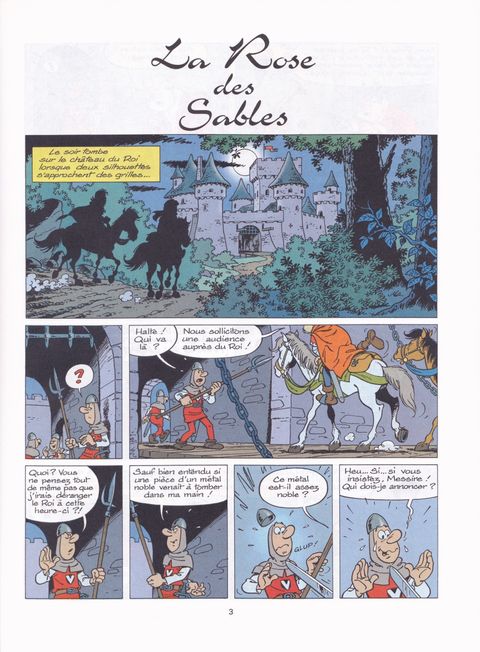 Aperçu de l'album Johan et Pirlouit tome 17 - La rose des sables