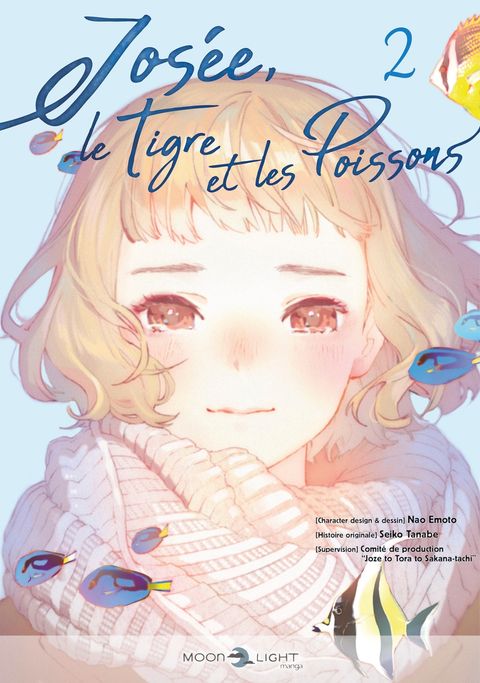 Couverture de l'album Josée, le tigre et les poissons