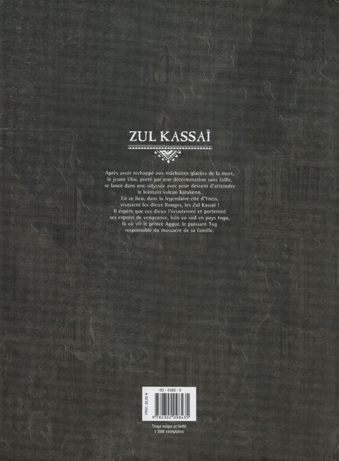 Aperçu de l'album Terres d'Ogon tome 1 - Zul Kassaï
