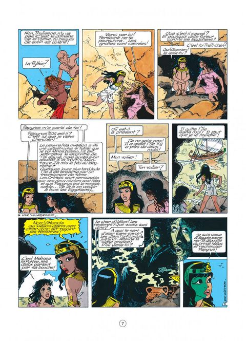 Aperçu de l'album Papyrus tome 14 - L'île cyclope