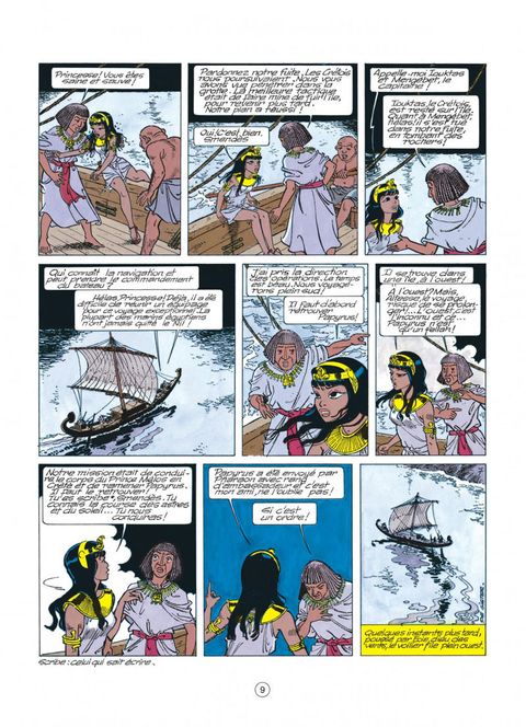 Aperçu de l'album Papyrus tome 14 - L'île cyclope