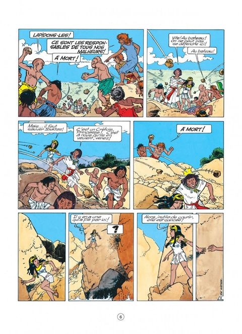 Aperçu de l'album Papyrus tome 14 - L'île cyclope