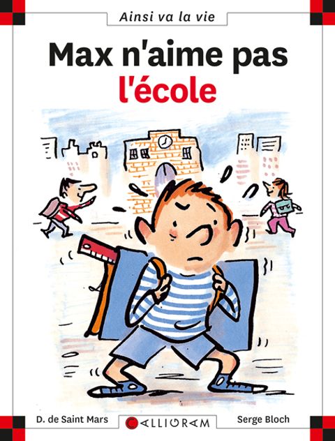 Couverture de l'album Max n'aime pas l'école