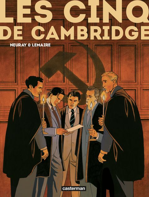 Couverture de l'album Les cinq de cambridge