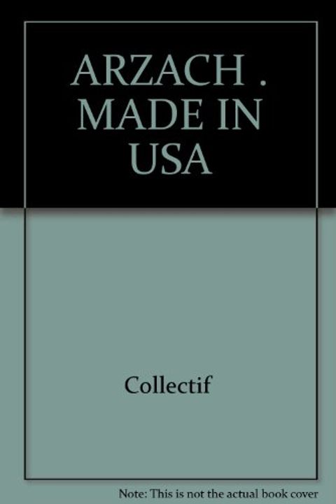 Couverture de l'album Arzach . Made In Usa