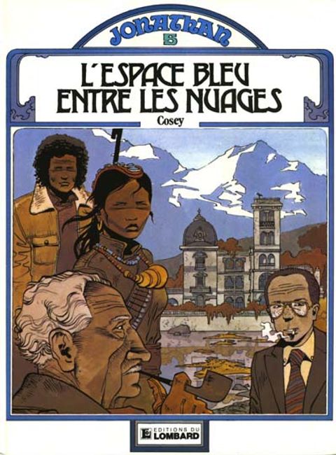 Couverture de l'album L'espace bleu entre les nuages