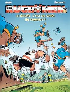 Aperçu 1 de l'album Les Rugbymen tome 16 - Le rugby, c'est un sport de compact